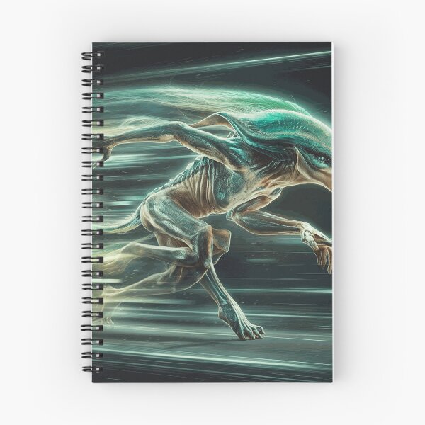 Item preview, High Speed Alien Creature in Futuristic Motion designed and sold by Stellanward96.