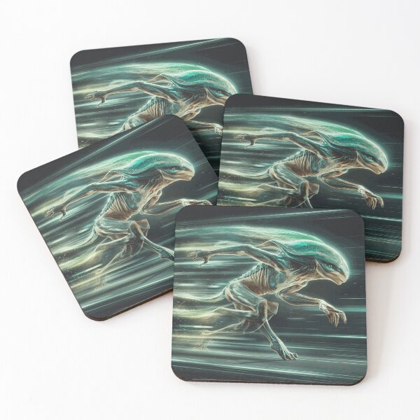 Item preview, High Speed Alien Creature in Futuristic Motion designed and sold by Stellanward96.