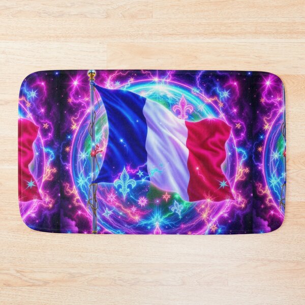 Item preview, Sparkling French Flag designed and sold by Harmonious Art.