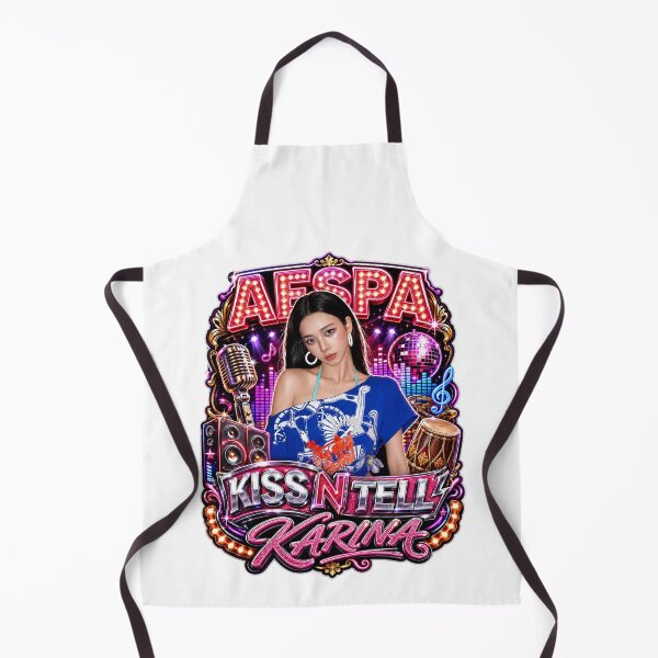 Item preview, Aespa Karina vintage carnival Y2K heart graphic print designed and sold by Valereekmerch.