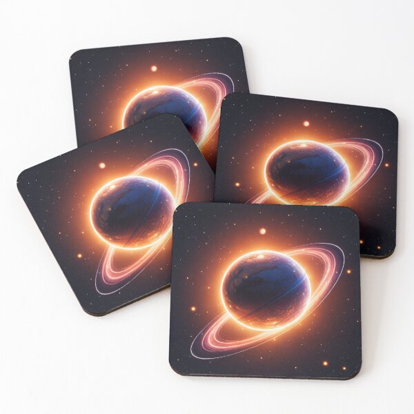 Item preview, Radiant Ringed Planet designed and sold by ImagineNInk.