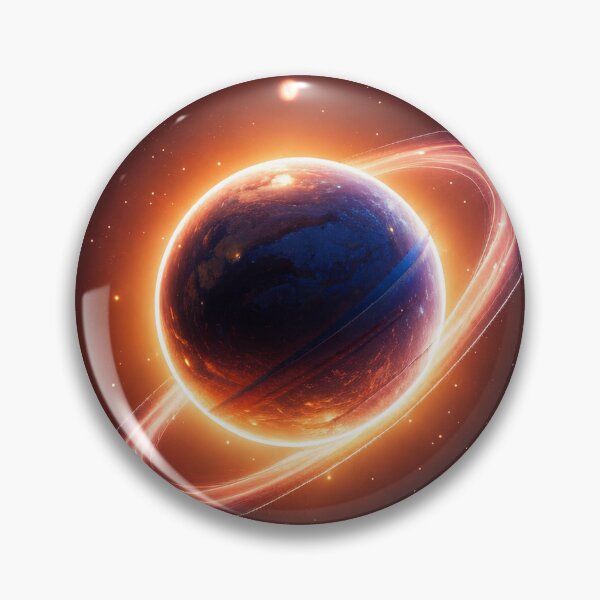 Item preview, Radiant Ringed Planet designed and sold by ImagineNInk.