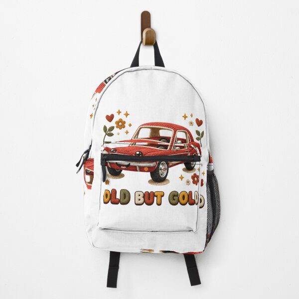 Item preview, Cute Crochet Ford Mustang Old But Gold Classic Car Design designed and sold by Panom Suavichien.