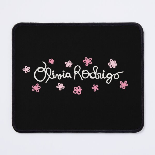 Item preview, Olivia Rodrigo Signature Logo Pink Floral Doodles Graphic designed and sold by GloomWood.