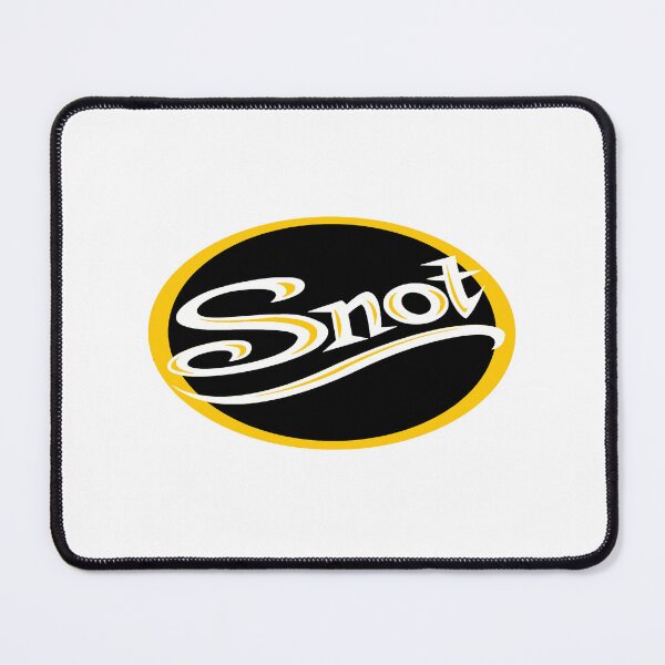 Item preview, Snot Nu Metal Band Logo Yellow Oval Graphic designed and sold by sarahdeva.