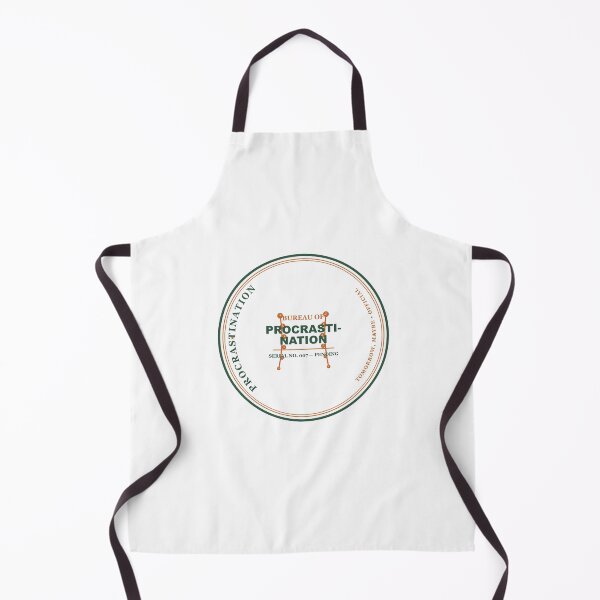 Item preview, Bureau Of Procrastination Official Seal Funny Design designed and sold by Mega-Shopping.