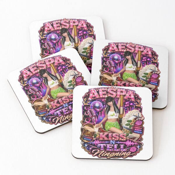 Item preview, aespa Ningning vintage amusement park glowing lights art designed and sold by Valereekmerch.