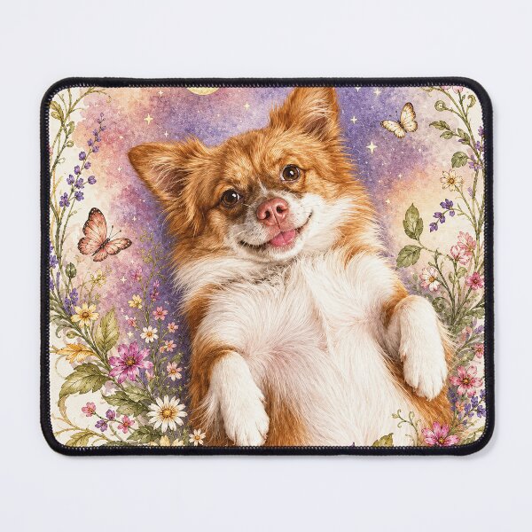 Item preview, Justice for Wangwang “Cute Dog Flowers Moon” Animal Memorial Rescue Poster Gift designed and sold by CanvasFuse.