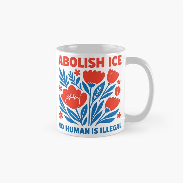 Item preview, Abolish ICE No Human Is Illegal designed and sold by Colorful-Garden.