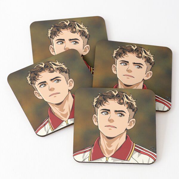 Item preview, Fermín López – Anime Football Portrait designed and sold by Tomdrawings.