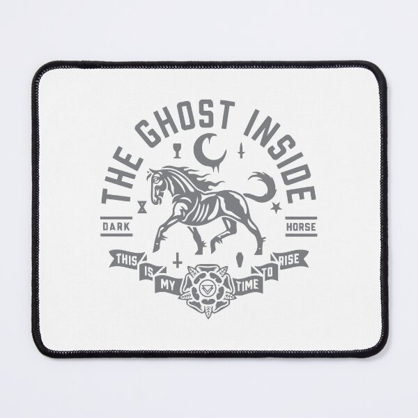 Item preview, The Ghost Inside Dark Horse Skeleton Horse Band Graphic designed and sold by sarahdeva.