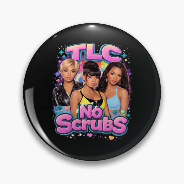 Item preview, TLC No Scrubs 90s Retro Band designed and sold by theBowGurl.