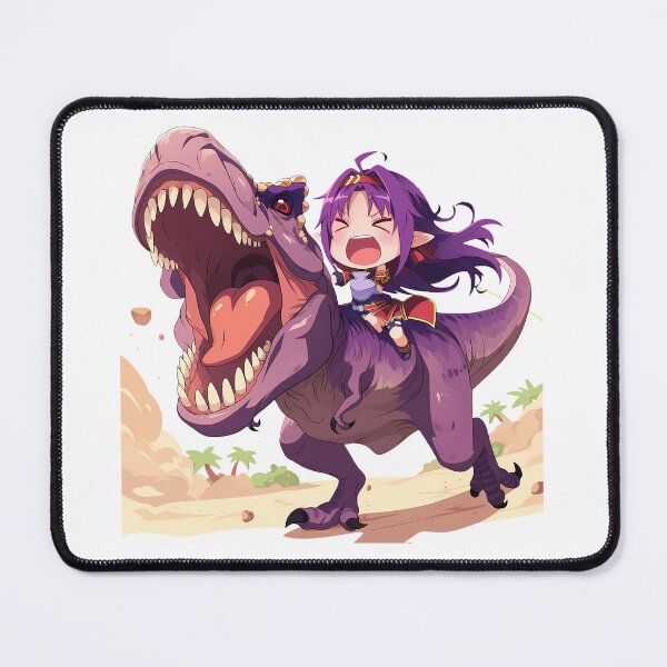 Item preview, Yuuki Sword Art Online Chibi Purple Dinosaur Adventure designed and sold by Dashsopaner.