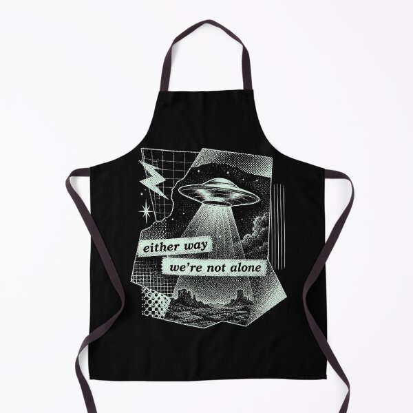 Item preview, Either Way Were Not Alone Vintage UFO Alien designed and sold by janicejc.