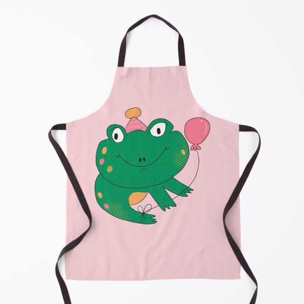 Item preview, Birthday Party Freddy Frog (Pink) designed and sold by yellowflowerhut.