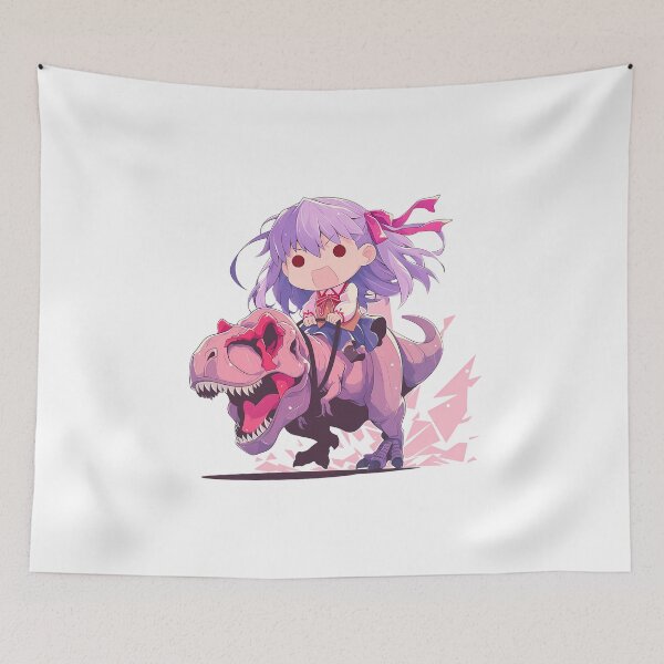 Item preview, Sakura Matou Fate Stay Night Chibi Dinosaur Adventure designed and sold by Dashsopaner.