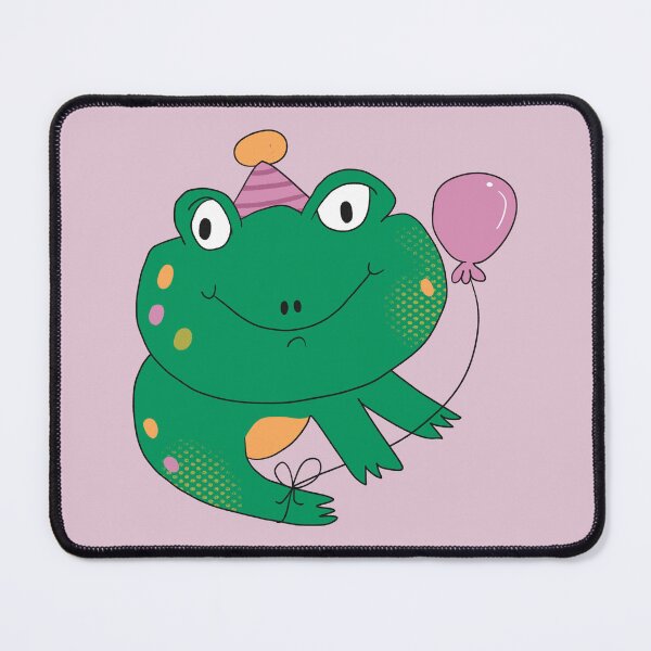 Item preview, Birthday Party Freddy Frog (Purple) designed and sold by yellowflowerhut.