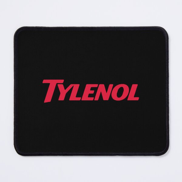 Item preview, Tylenol Red Typography Logo Pharmaceutical Brand Graphic designed and sold by sarahdeva.