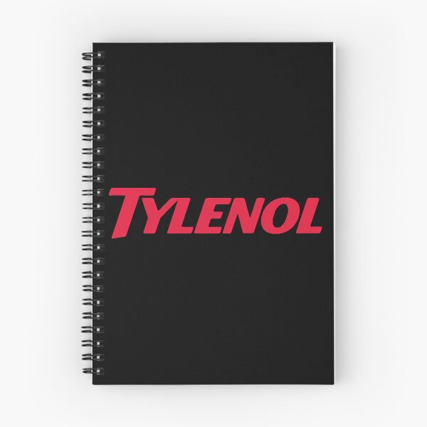 Item preview, Tylenol Red Typography Logo Pharmaceutical Brand Graphic designed and sold by sarahdeva.