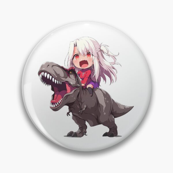Item preview, Illyasviel von Einzbern Fate Stay Night Dinosaur Adventure designed and sold by Dashsopaner.