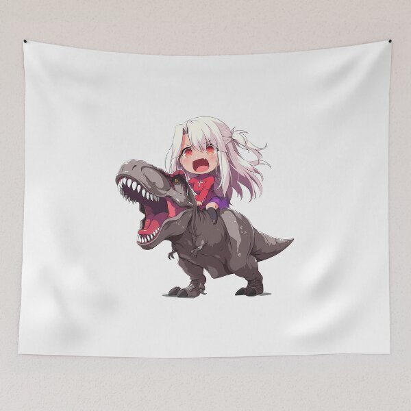 Item preview, Illyasviel von Einzbern Fate Stay Night Dinosaur Adventure designed and sold by Dashsopaner.