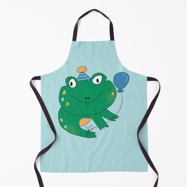 Item preview, Birthday Party Freddy Frog (Blue) designed and sold by yellowflowerhut.