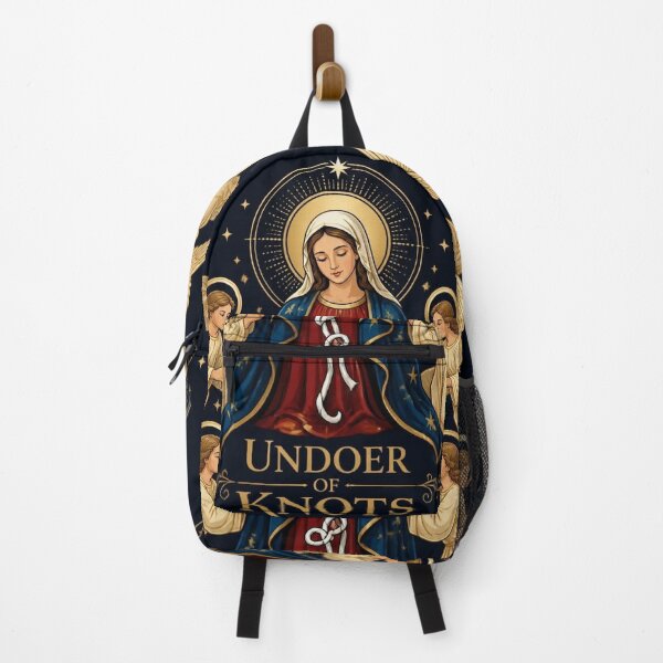 Item preview, Our Lady Undoer of Knots Catholic Virgin Mary Artwork designed and sold by Apostolic Art & Apparel.