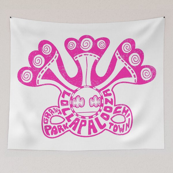 Item preview, Lollapalooza Guide Pink designed and sold by iambunistudio.