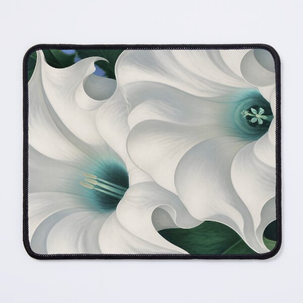 Item preview, Two Jimson Weed Flowers designed and sold by Vicky Brago-Mitchell®.