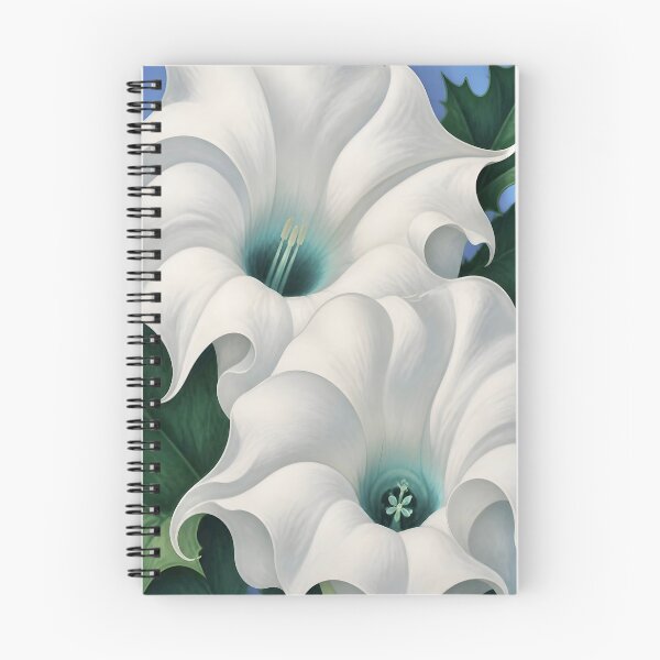 Item preview, Two Jimson Weed Flowers designed and sold by Vicky Brago-Mitchell®.