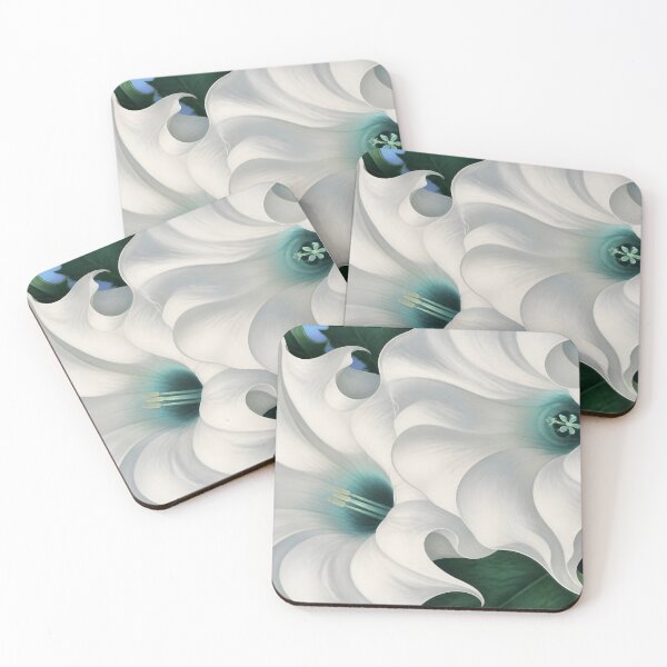 Item preview, Two Jimson Weed Flowers designed and sold by Vicky Brago-Mitchell®.