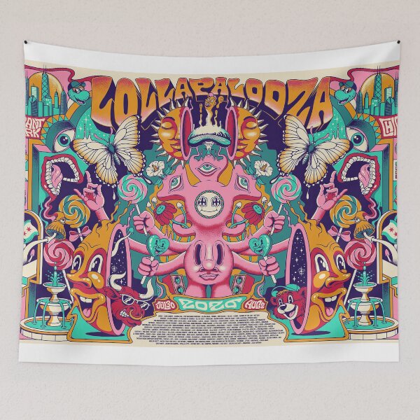 Item preview, Lollapalooza 2026 Horizontal designed and sold by iambunistudio.