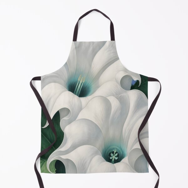 Item preview, Two Jimson Weed Flowers designed and sold by Vicky Brago-Mitchell®.