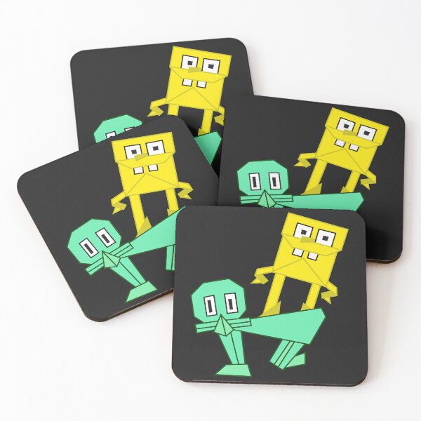 Item preview, Art class origami, SpongeBob and Squidward  designed and sold by DibujandoPorfa.