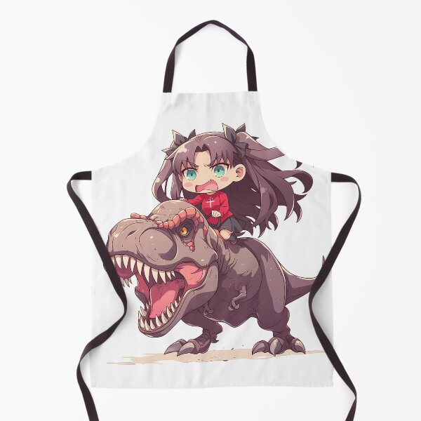 Item preview, Rin Tohsaka Fate Stay Night Chibi Dinosaur Charge designed and sold by Dashsopaner.