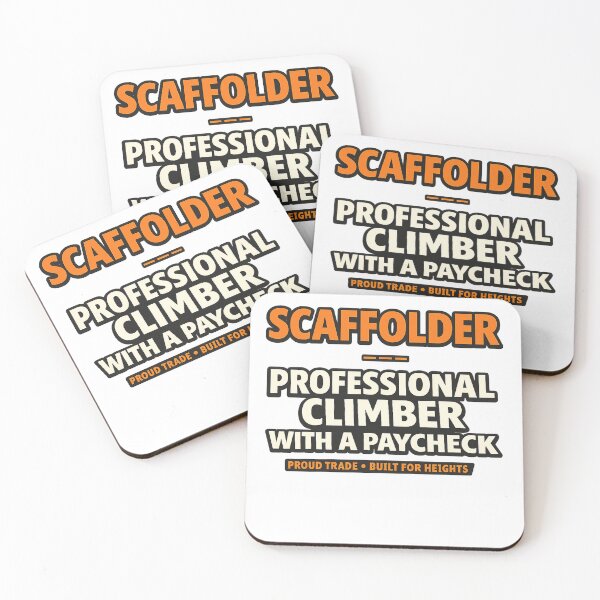 Item preview, Scaffolder – Professional Climber With a Paycheck designed and sold by WildHorizonArtDk.