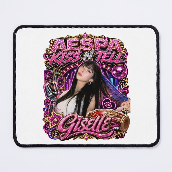 Item preview, Giselle aespa vintage theme park carousel lights poster designed and sold by Valereekmerch.