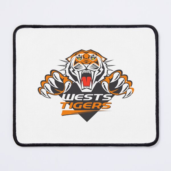 Item preview, Wests Tigers NRL Team Mascot Logo Tiger Claws Design designed and sold by sarahdeva.