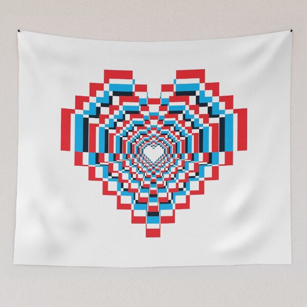 Item preview, Pixel Heart - 3D 2 designed and sold by animinimal.
