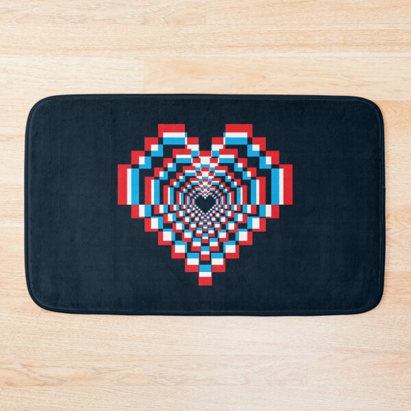 Item preview, Dark Pixel Heart - 3D 2 designed and sold by animinimal.
