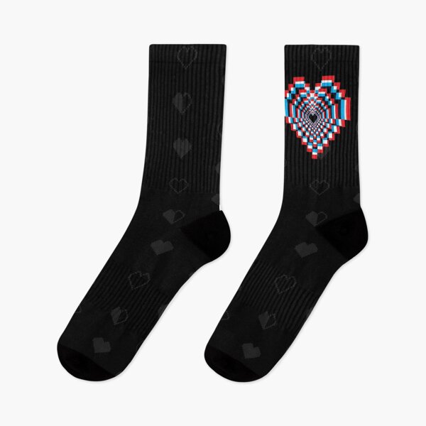 Item preview, Darkest Pixel Heart - 3D 2 designed and sold by animinimal.
