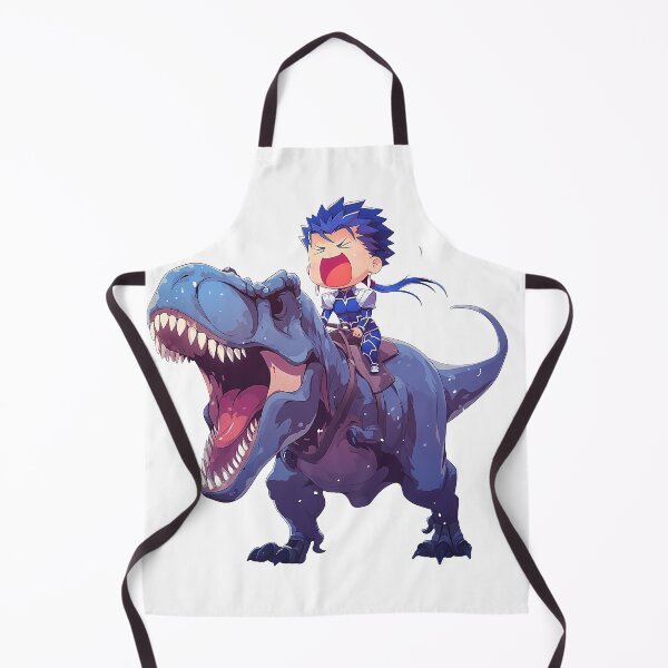 Item preview, Lancer Fate Stay Night Blue Chibi Dinosaur Charge designed and sold by Dashsopaner.