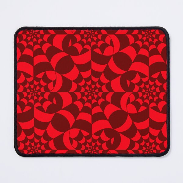 Item preview, Mesmerising Web - Red Spider Web Halloween Pattern designed and sold by BlackthornDsign.