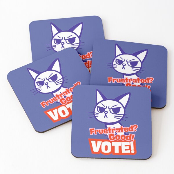 Item preview, Frustrated? Good! Vote! designed and sold by WDBD.