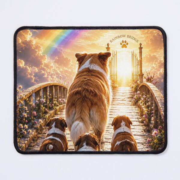 Item preview, Justice for Wangwang “Rainbow Bridge” Mother Dog Puppies Memorial Animal Gift designed and sold by CanvasFuse.
