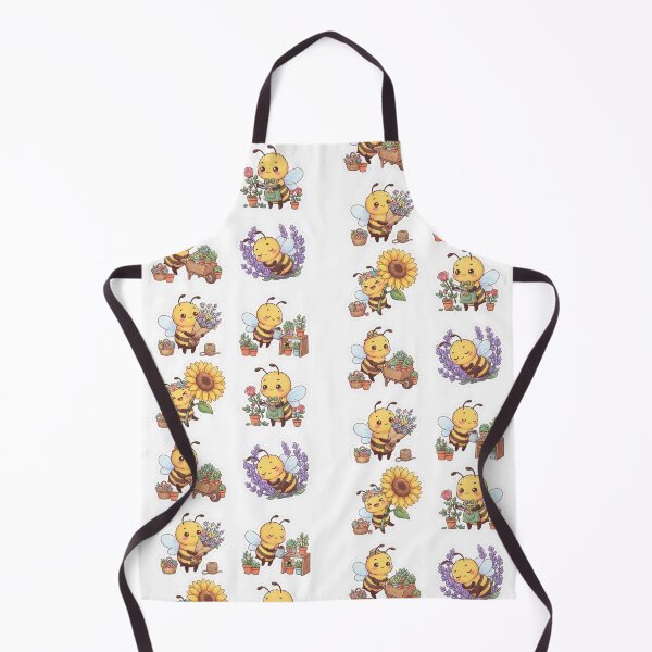 Item preview, Kawaii Bumble Bee & Flowers designed and sold by yanderedev.