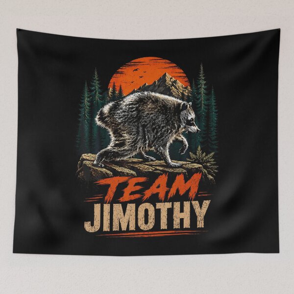 Item preview, Jimothy Viral Raccoon Seattle Funny Trash Panda Wildlife designed and sold by Apparel-Vortex.