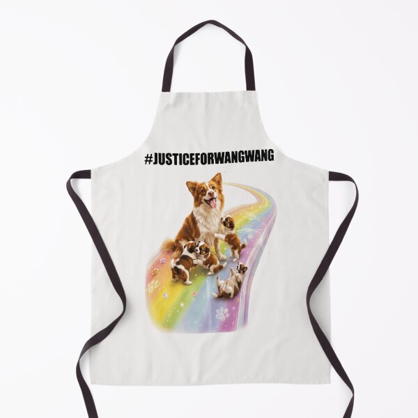 Item preview, #JusticeForWangwang “Rainbow Bridge Puppies” Mother Dog Memorial Animal Gift designed and sold by MagicatcoArt.