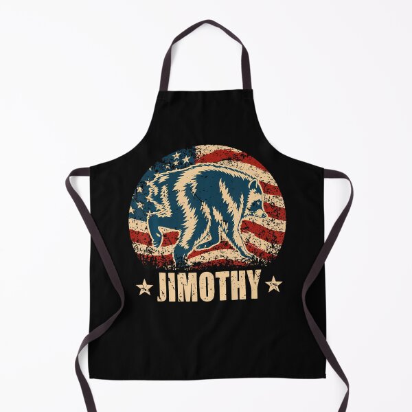 Item preview, Funny Retro Vintage Viral Raccoon Meme Jimothy Usa Flag Love designed and sold by Apparel-Vortex.