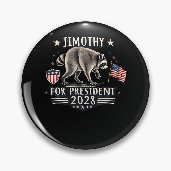 Item preview, Jimothy For President 28 Funny Viral Raccoon Timothy Jimothy designed and sold by Apparel-Vortex.